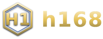 h168 โลโก้